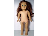 american girl doll red hair blue eyes freckles